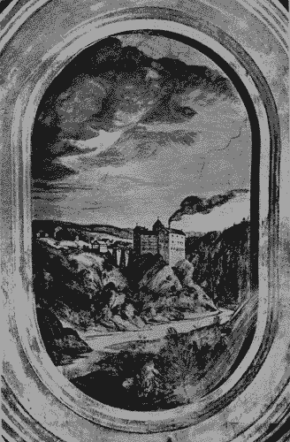 Burgruine im Jahr 1590