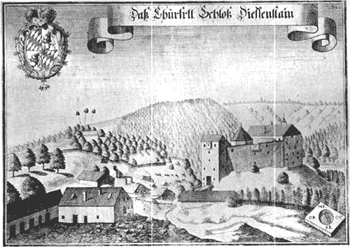 Kupferstich von Dießenstein von Michael Wening (1723)