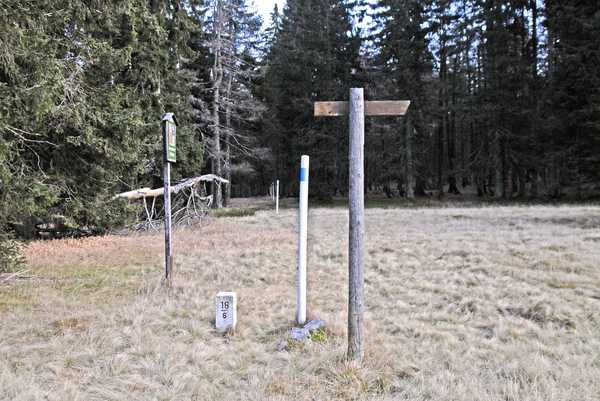 Grenzsteig am Hochschachten